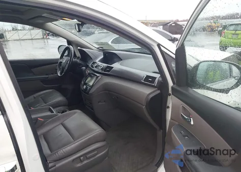 2014 Honda Odyssey Touring/Touring Elite from USA, damaged, VIN 5FNRL5H90EB084005